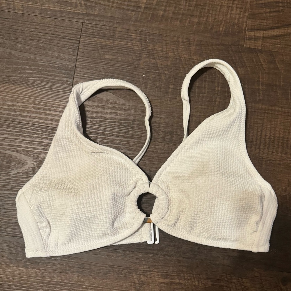 White Swim Top - Size Small